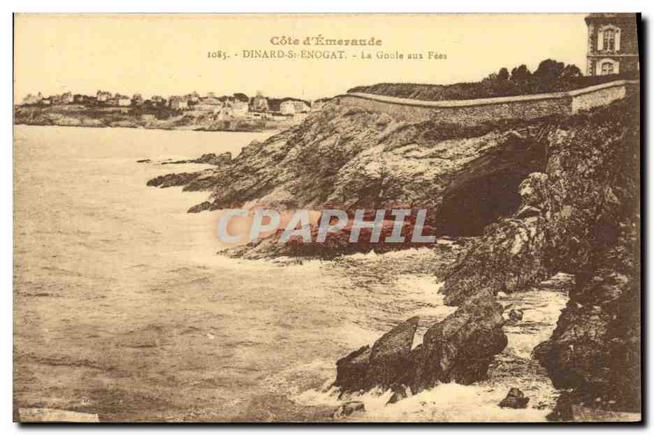 Côte d'Émerande - La Goule aux Fées - Dinard-Saint-Enogat