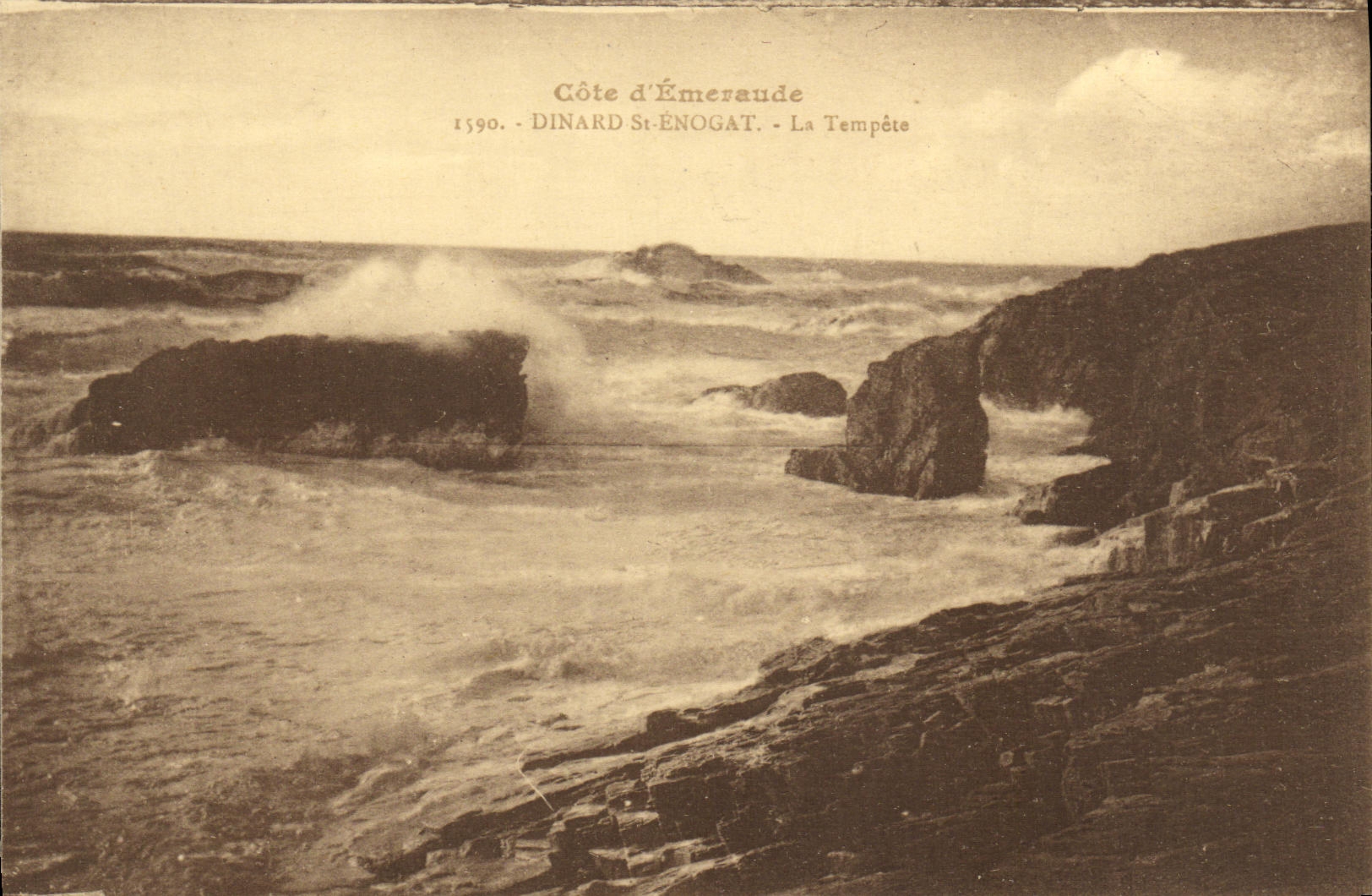 Südküste Émeraude - Der Sturm - DINARD St-Énogat