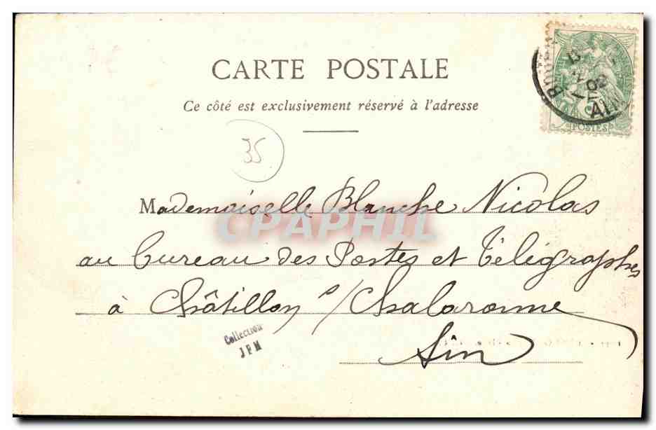 St-Enogat - La Plage - G.F. - Collection Germain fils, St-Malo — Reverso