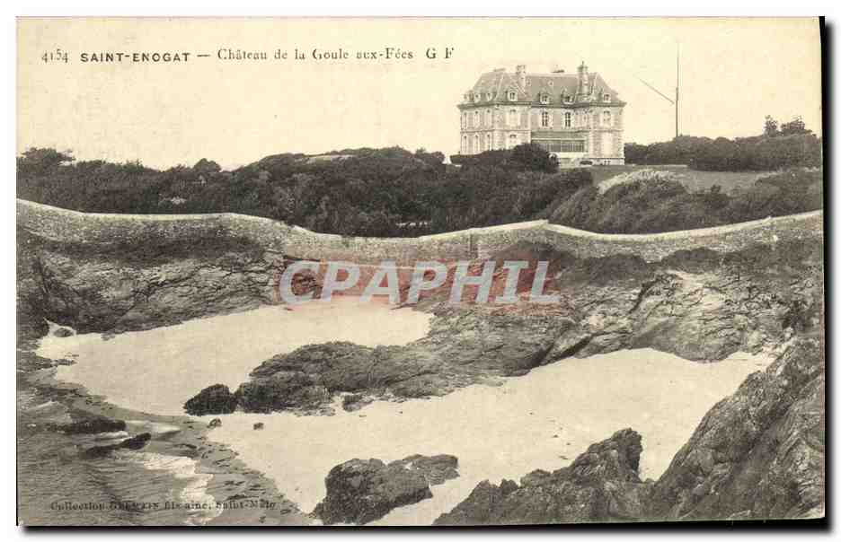 Saint-Enogat — Château de la Goule aux-Fées — G F