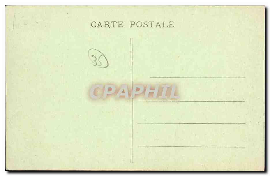 Saint-Énogat — Pêche dans les Rochers — G. F. n° 4954 — Reverso