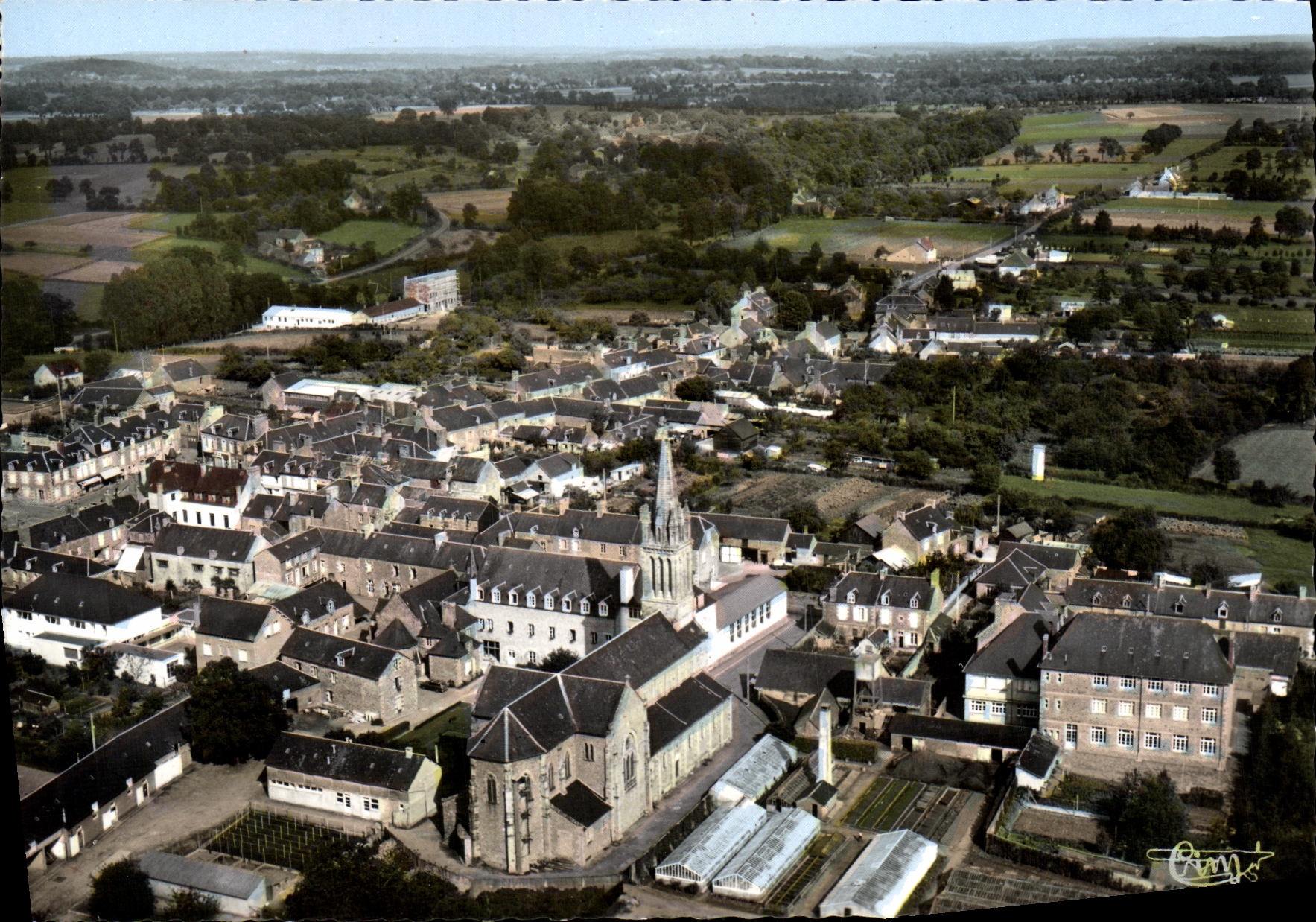 St-Georges-de-Reintembault — vue générale — Gombier Imprimeur Macon