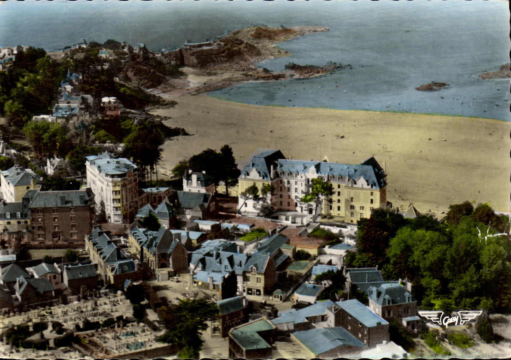 CPM Saint Lunaire Vue Generale vers la Pointe du Decolle