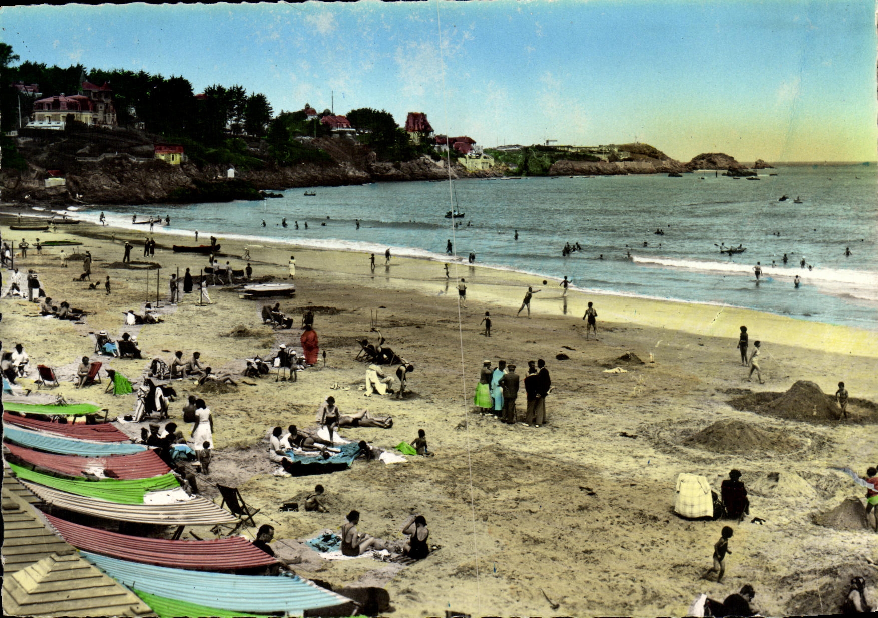 CPM Saint Lunaire La Plage et la Pointe du Decolle
