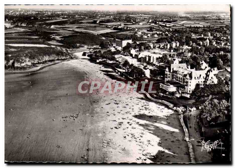 CPM Saint Lunaire Vue aerienne de la Plage