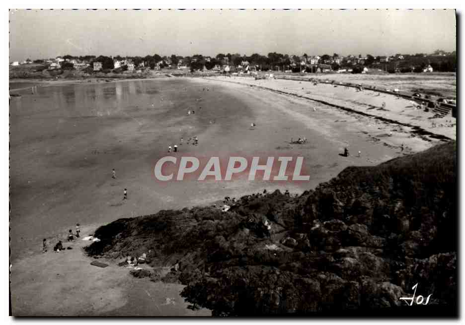 CPM Saint Lunaire La belle plage de Longchamp a maree basse