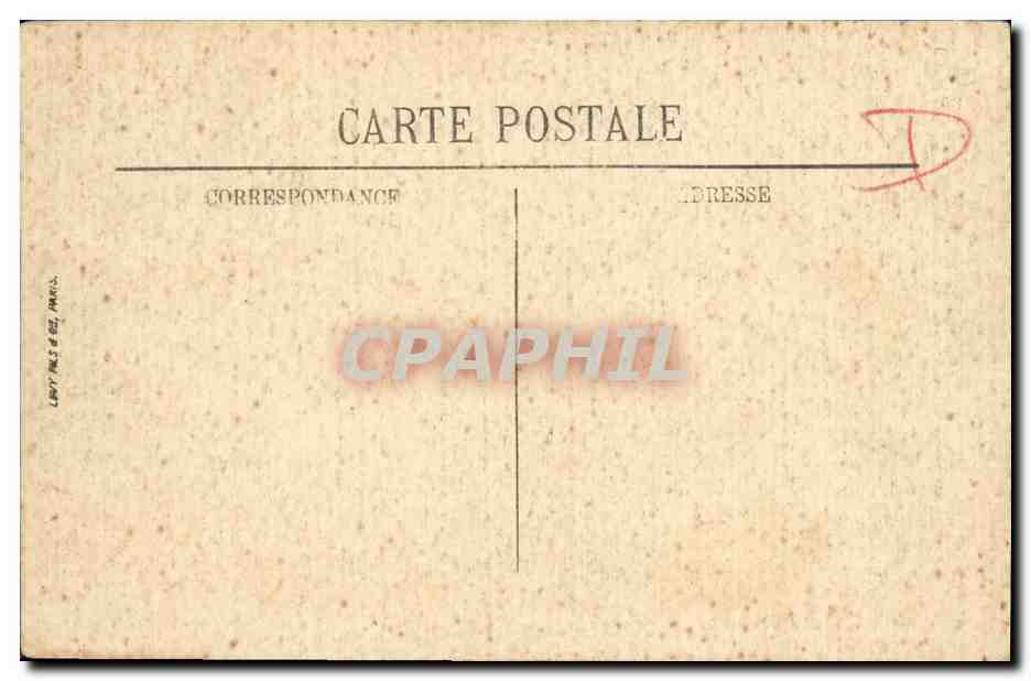 CPA Saint Lunaire Le Decolle — Verso
