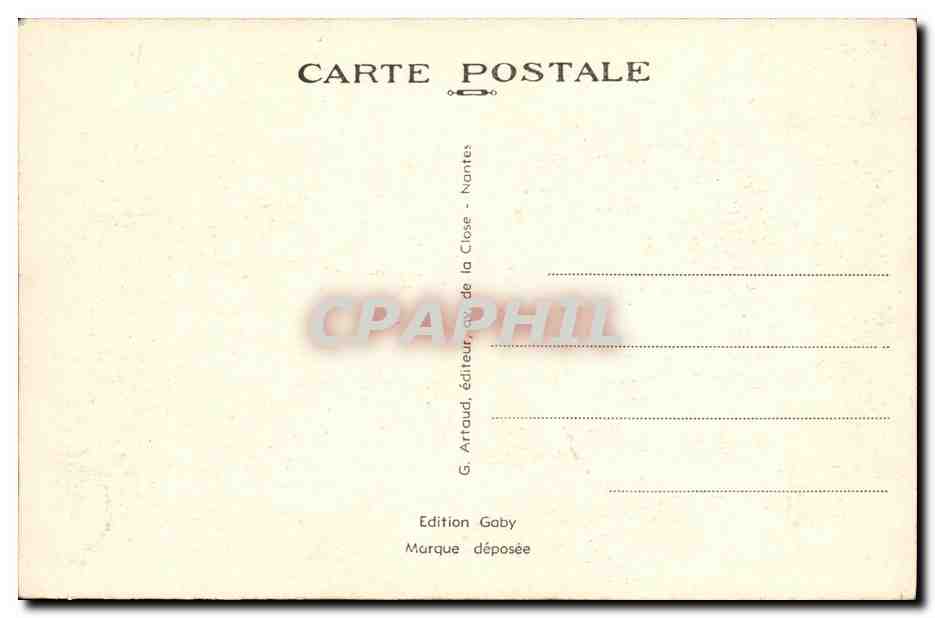 CPA St Lunaire Les Villas et la Pointe du Decolle — Verso
