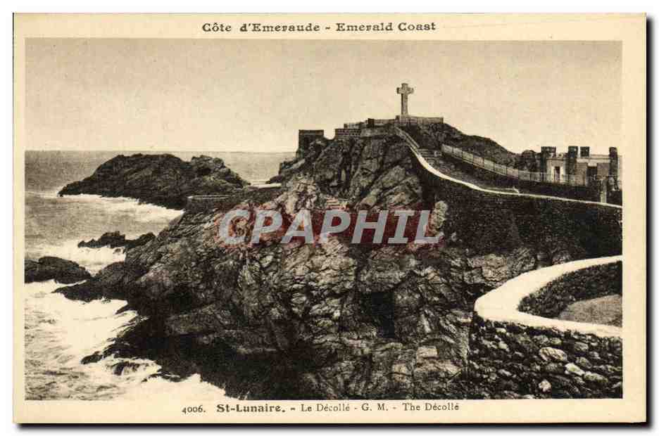 St-Lunaire - Le Décollé - G. M. - The Décollé
