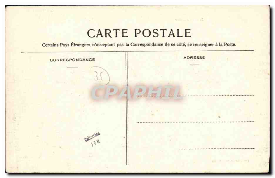 CPA Saint Lunaire Vieille Eglise — Verso