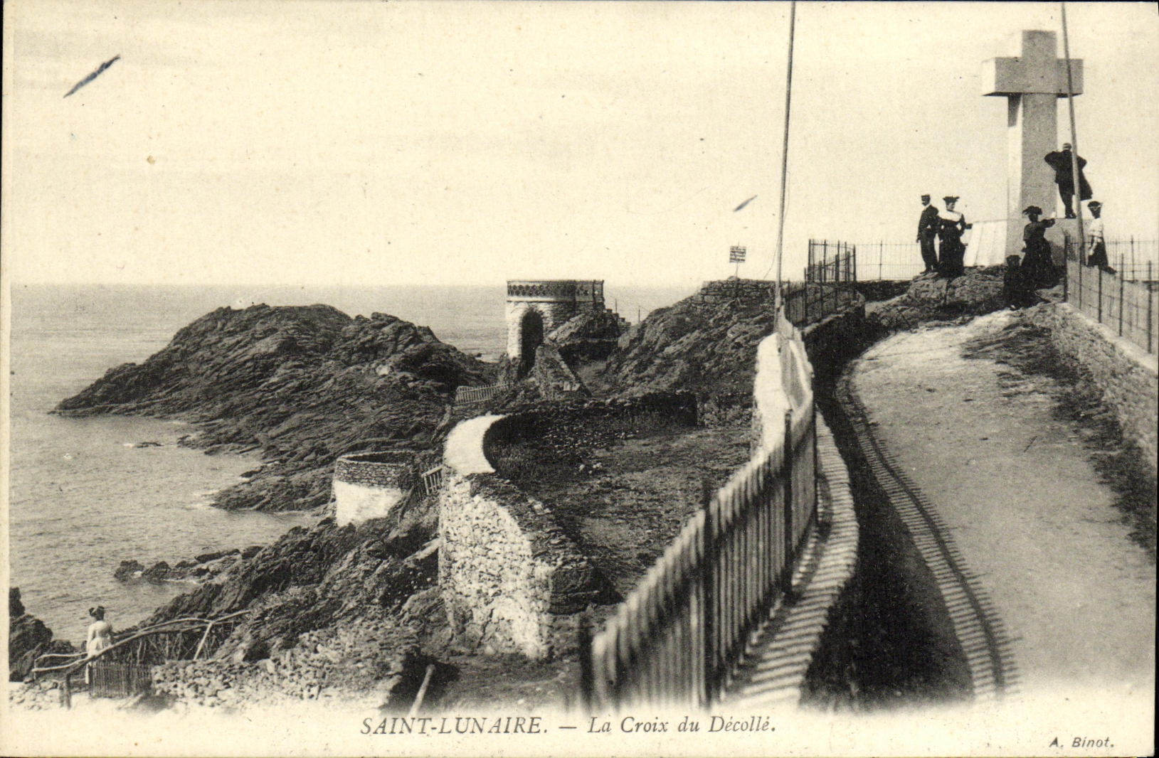 Saint-Lunaire — La Croix du Décollé — A. Binot
