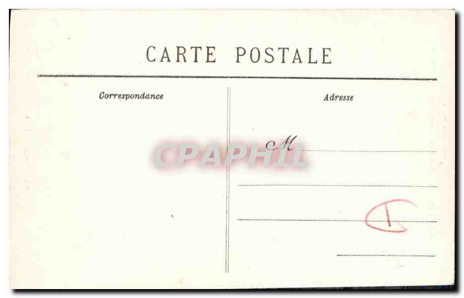 CPA Saint Lunaire Le Decolle La Trou au Chat — Verso