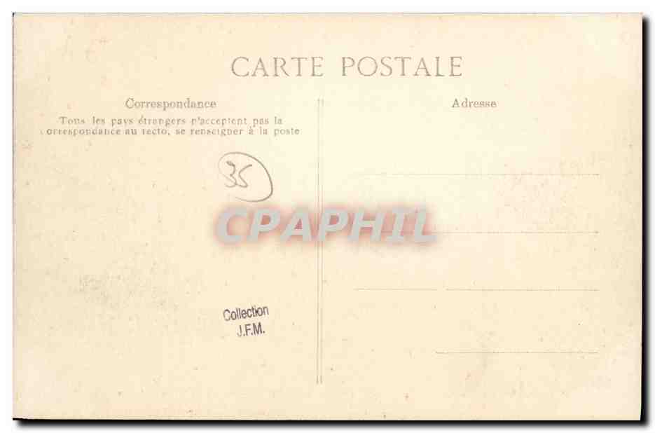 CPA Saint Lunaire Promeande du Decolle — Verso