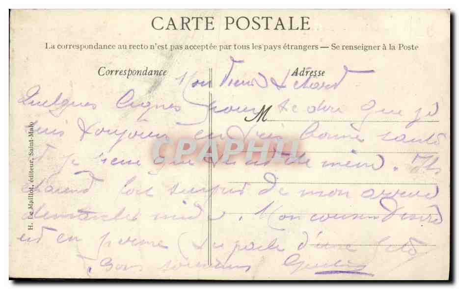 St-Lunaire - L'Hôtel de Paris — H. De Maillot, éditeur — Reverso