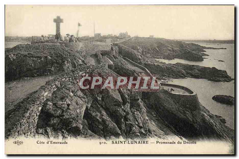 Saint-Lunaire — Promenade du Décollé — Côte d’Emeraude