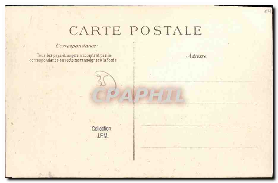 Saint-Lunaire — Longchamp, Ansicht von der Küste — Verlag ELD, Nr. 956 — Rückseite