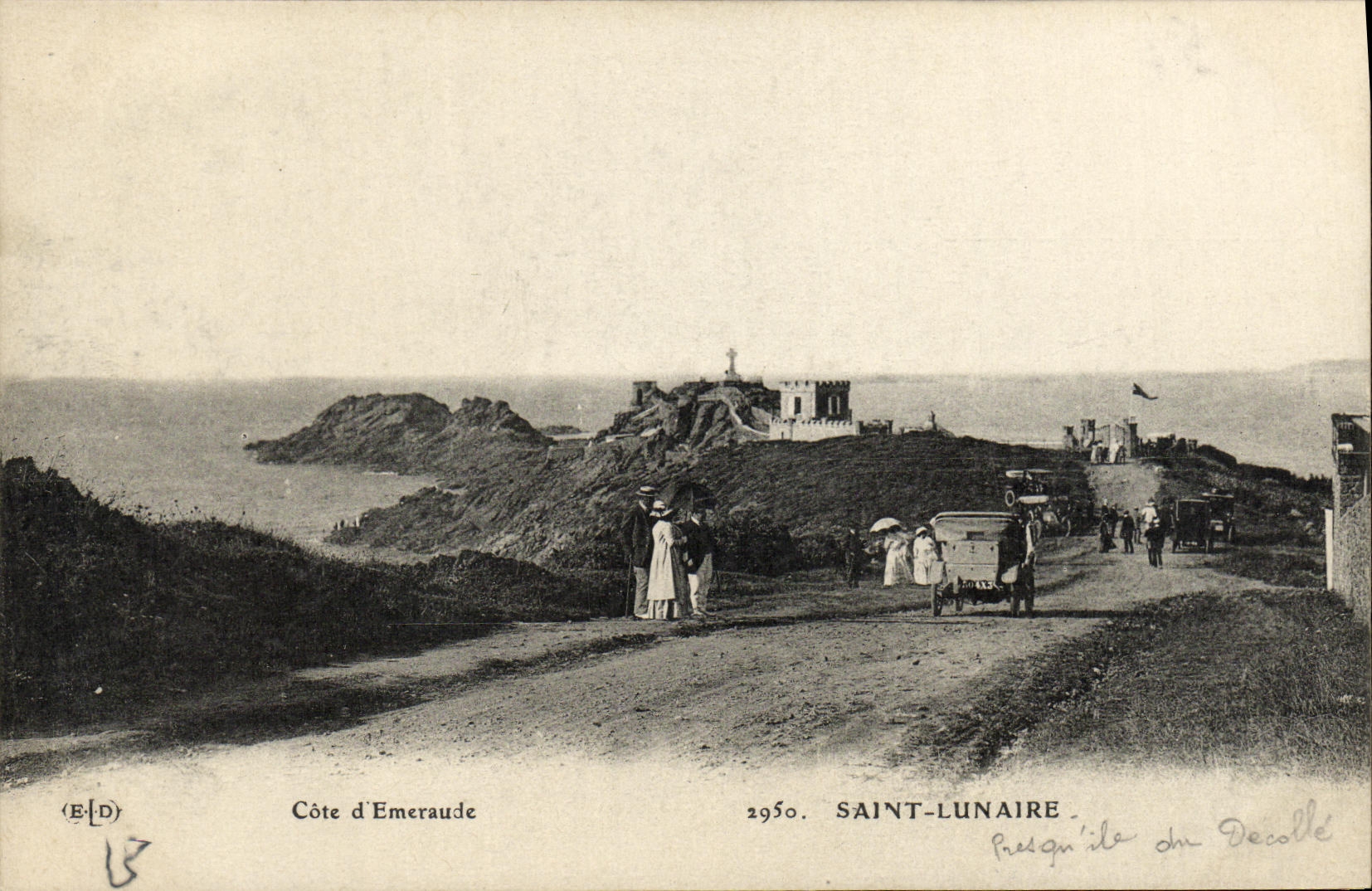 Côte d'Emeraude — Presqu'île du Decolé — Éditeur ELD, n° 2950