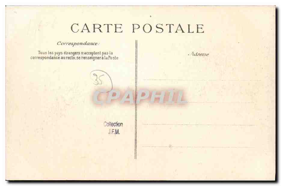 Côte d'Emeraude — Presqu'île du Decolé — Éditeur ELD, n° 2950 — Verso
