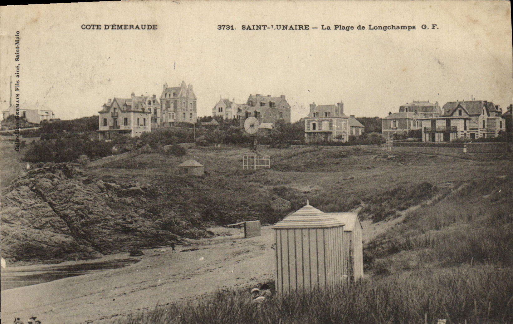 CPA Saint Lunaire La Plage de Longchamps