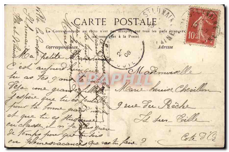 Saint-Lunaire — Vue Générale prise du Décollé G.F. — Côte d'Émeraude — Reverso