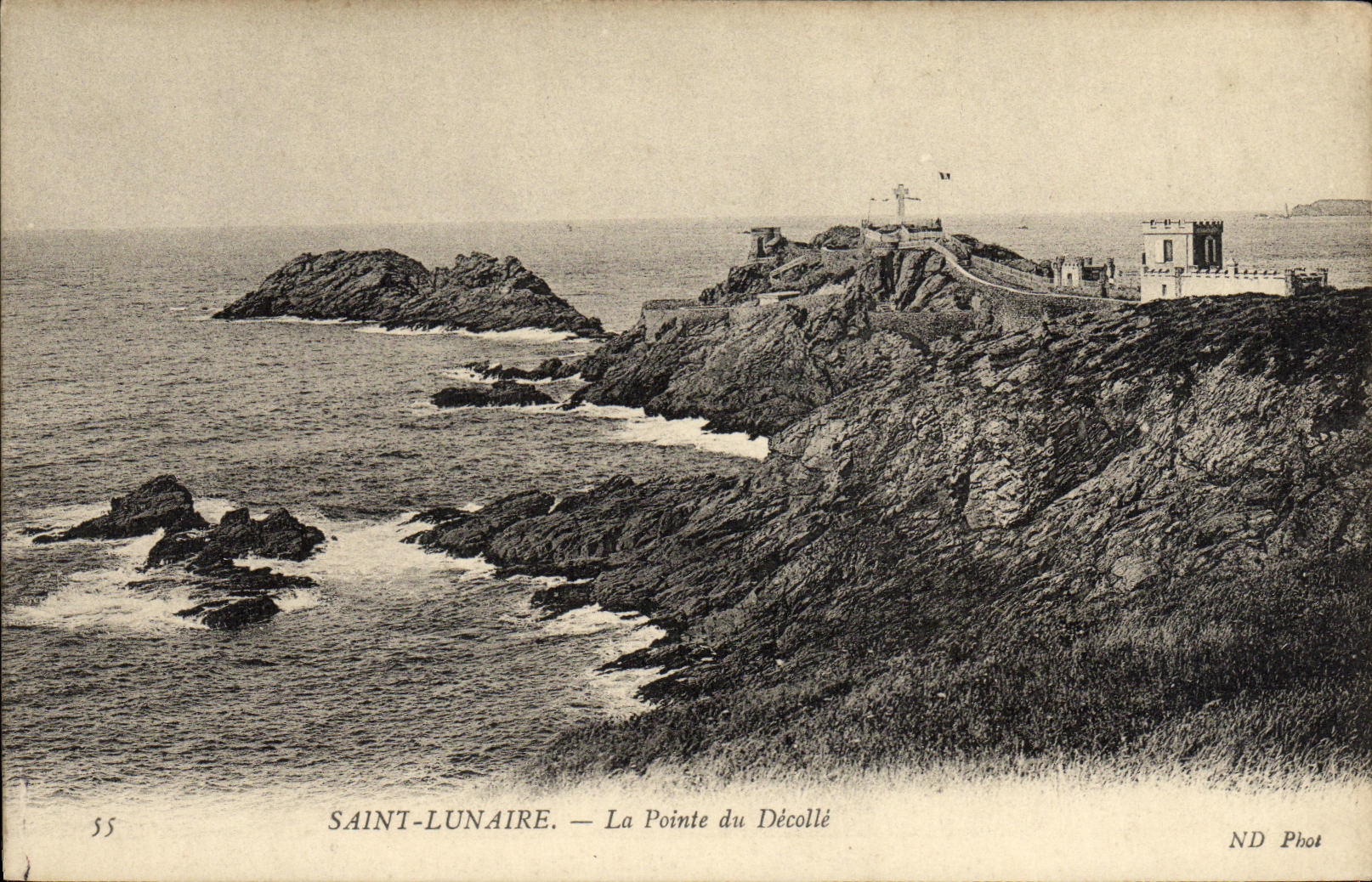Saint-Lunaire — La Pointe du Décollé — ND Phot