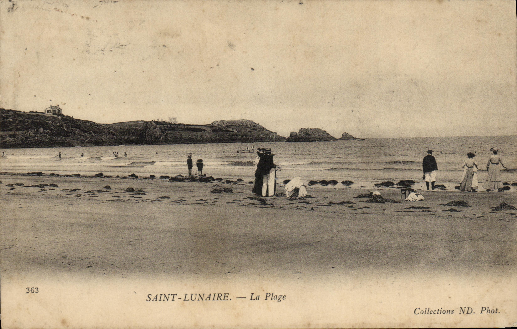 CPA Saint Lunaire La Plage