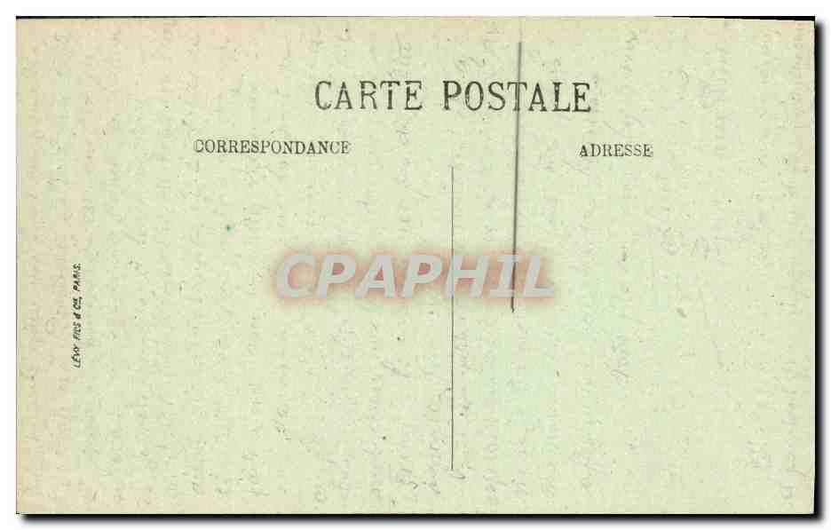 Saint-Lunaire — Le Décollé — Vue prise de l'Intérieur — LL. n°52 — Verso