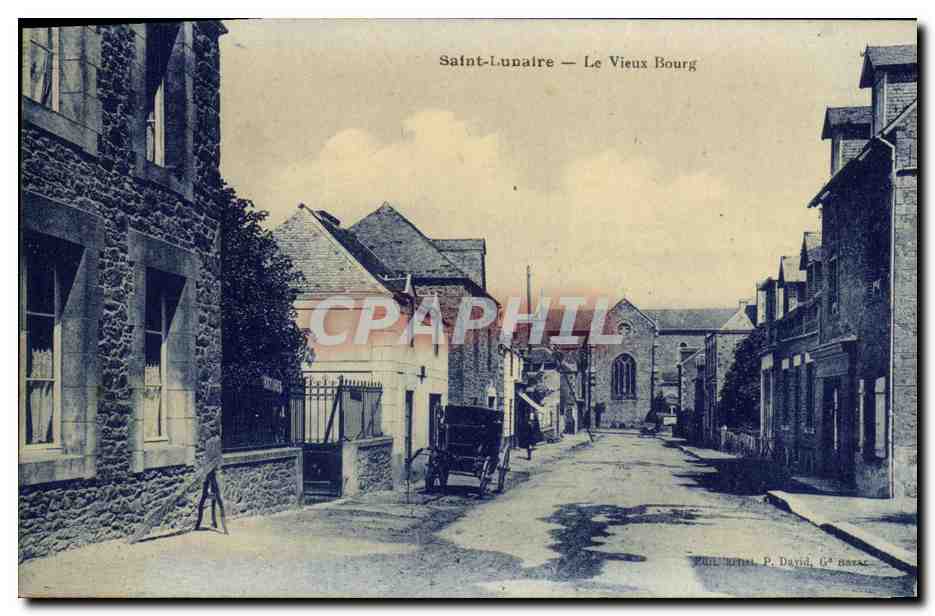 Saint-Lunaire — Het Oude Dorp — P. David, 6e serie