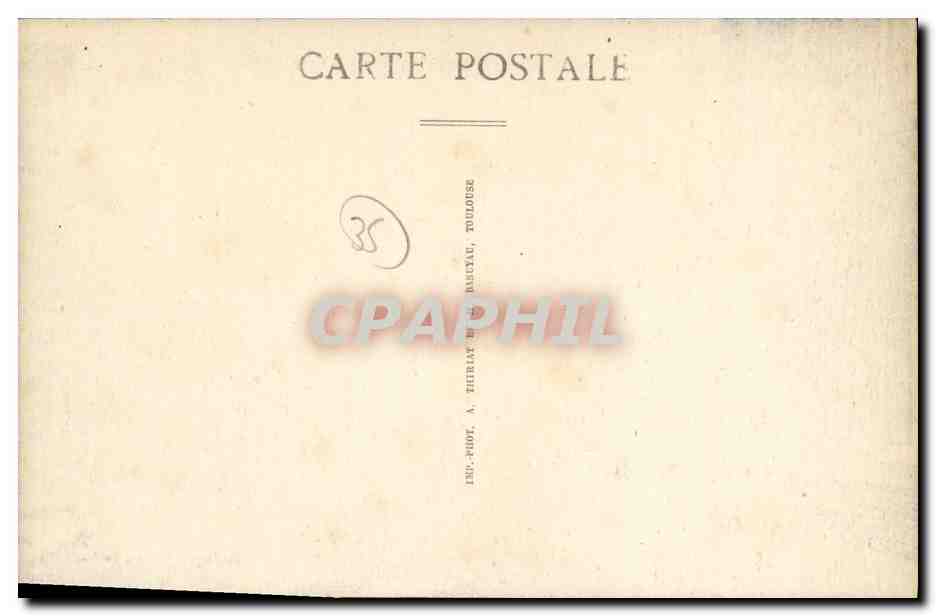 Saint-Lunaire — Het Oude Dorp — P. David, 6e serie — Achterkant