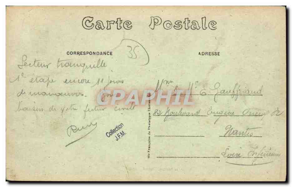St-Malc-de-Phily (Il.-et-V.) — Les Buttes et la Route conduisant au Bourg — A. Lamire, Éditions, Reuilly — Verso