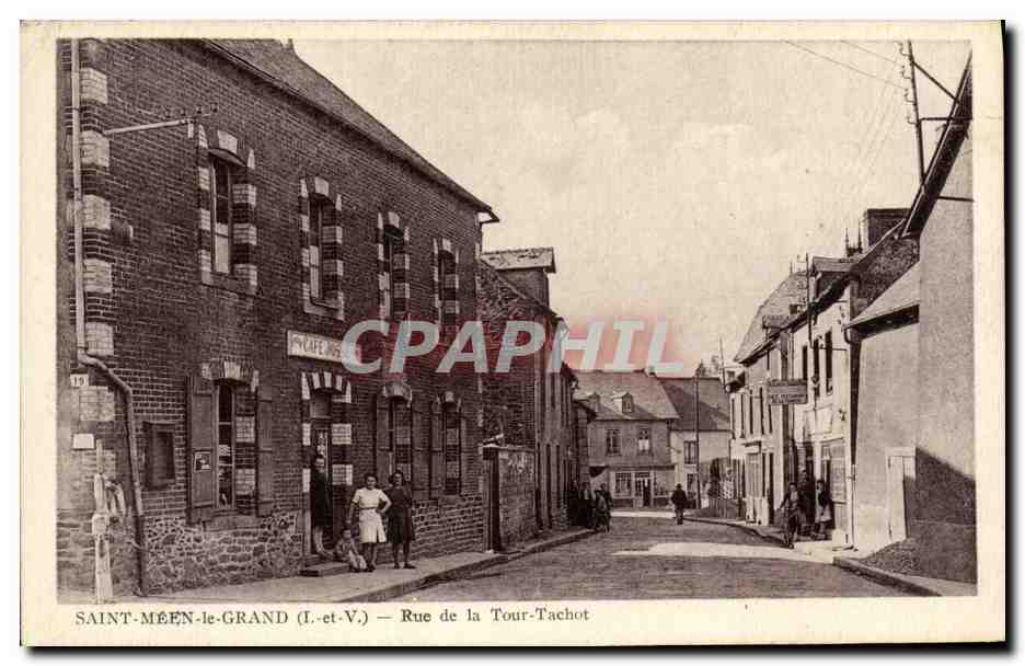 Saint-Méen-le-Grand (I.-et-V.) — Rue de la Tour-Tachot — Photo R. Mignot