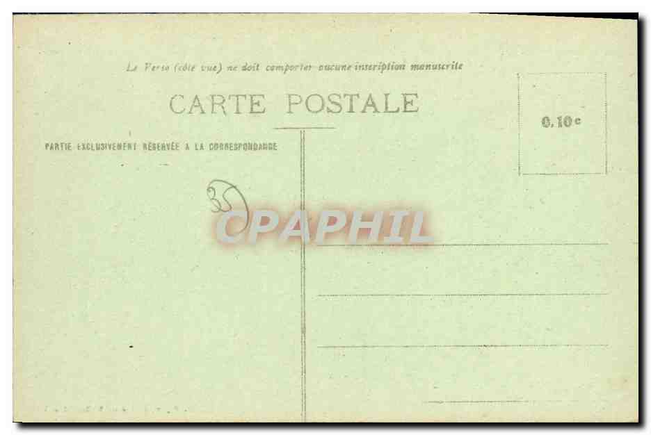 Saint-Méen (Ille-et-Vilaine) — Rue de Montfort — Arrivée de Rennes — Verso