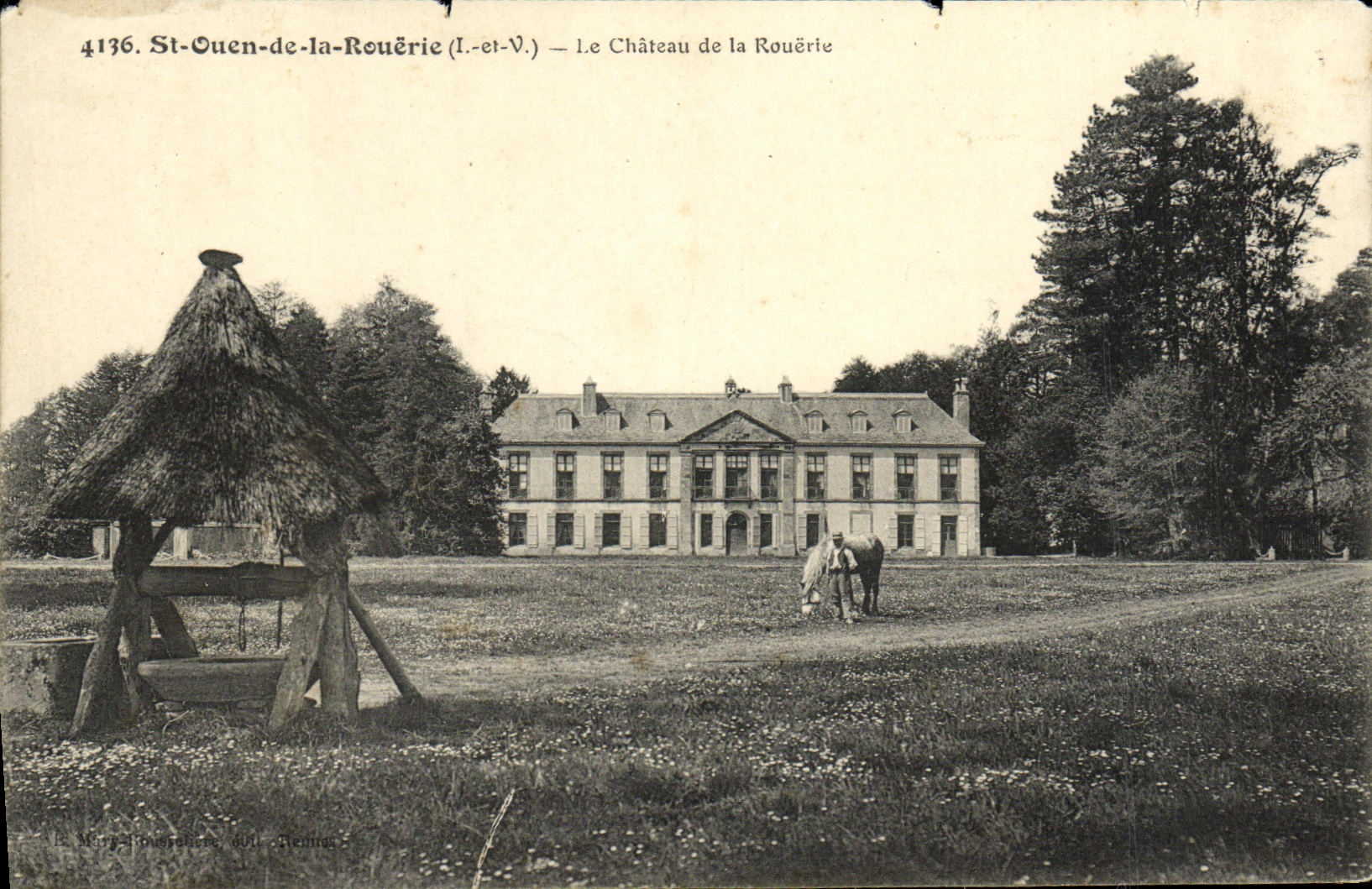 CPA St Ouen de la Rouerie Le Chateau de la Rouerie