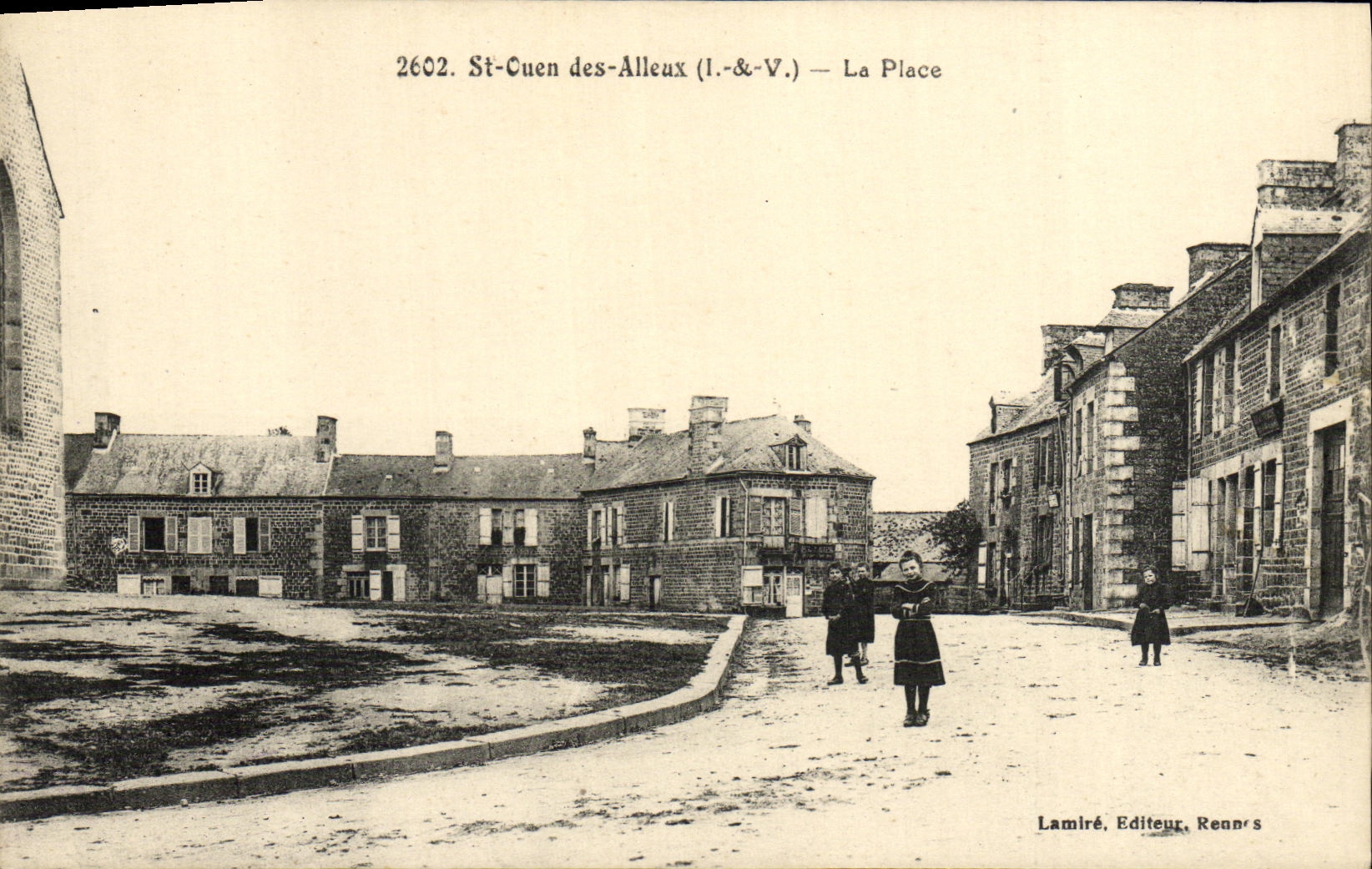 St-Cuen-des-Alleux (I.-&-V.) — La Place — Lamiré, Éditeur, Rennes