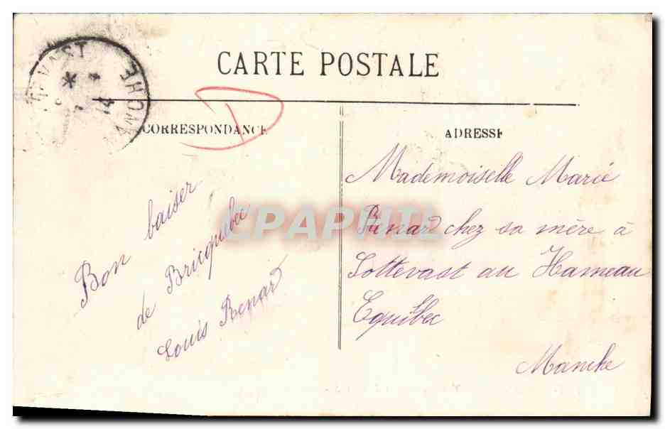 Saint-Servan — La Tour Solidor et le Fort St-Père — LL. — Rückseite
