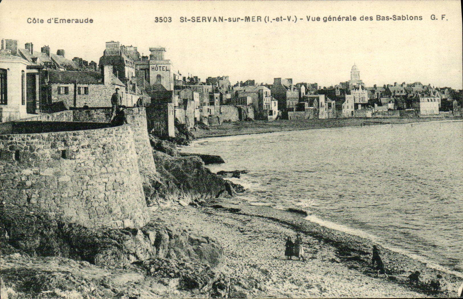 St-SERVAN-sur-MER (I.-et-V.) — Vue générale des Bas-Sablongs — G.F. n°3503
