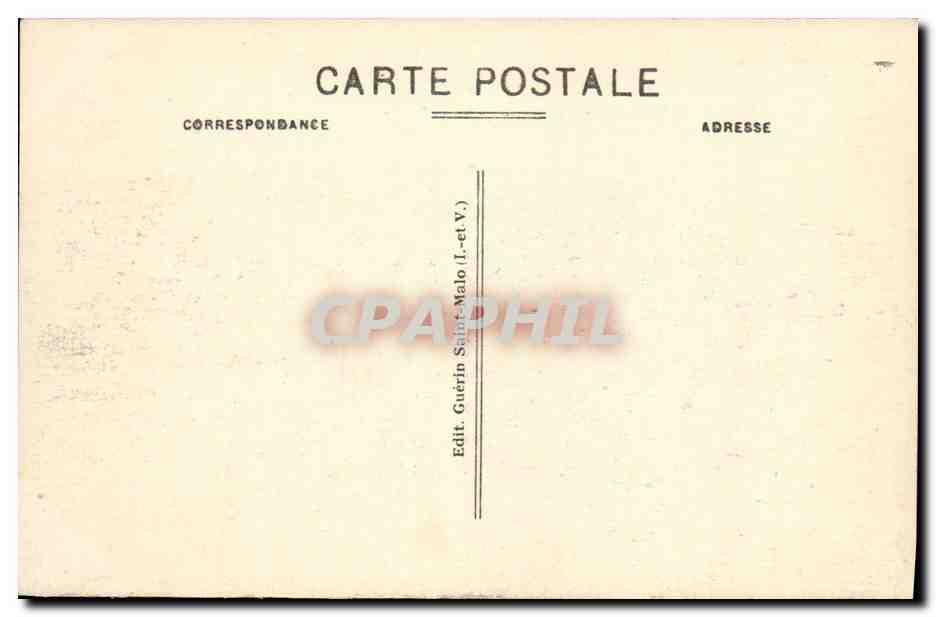 St-SERVAN-sur-MER (I.-et-V.) — Vue générale des Bas-Sablongs — G.F. n°3503 — Achterkant