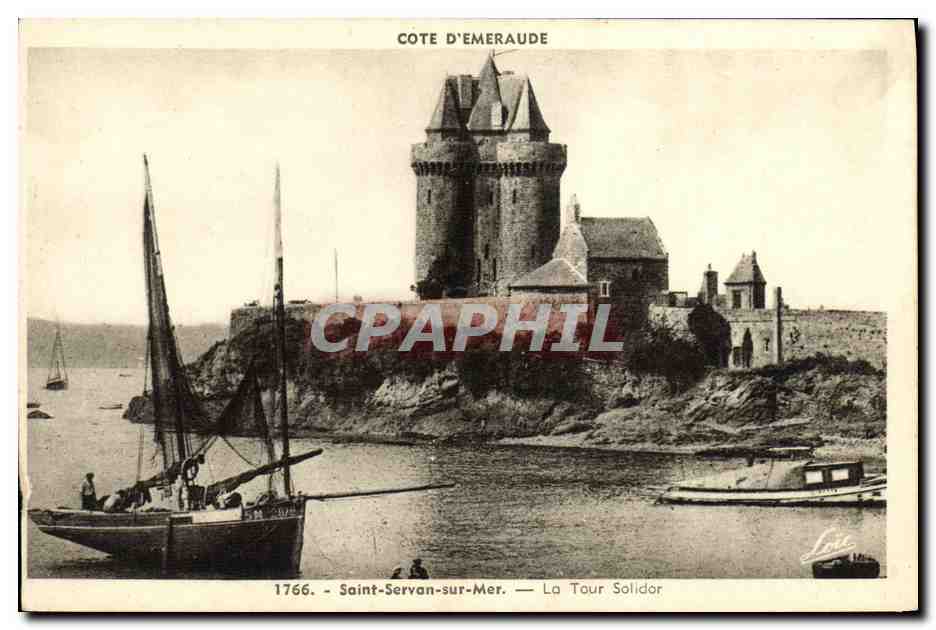 Saint-Servan-sur-Mer — La Tour Solidor — Côte d'Émeraude