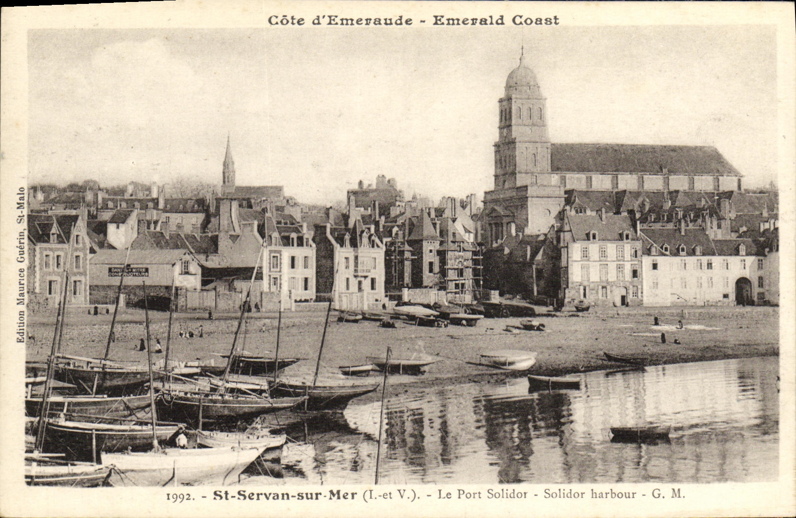 St-Servan-sur-Mer — Le Port Solidor — Édition Maurice Guérin, St-Malo