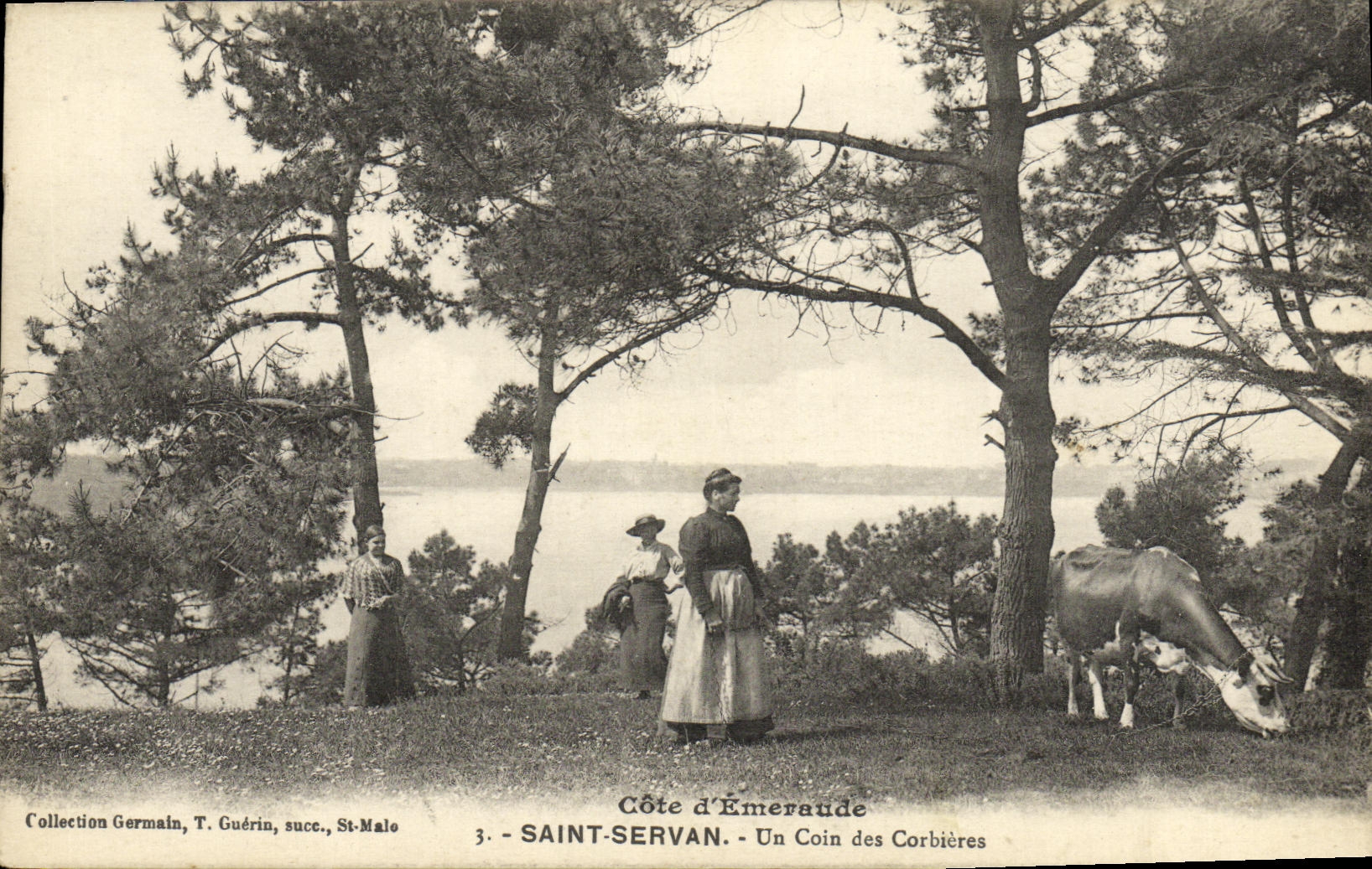 Saint-Servan - Un Coin des Corbières — Côte d'Émeraude — Collection Germain, T. Guérin, succ., St-Malo