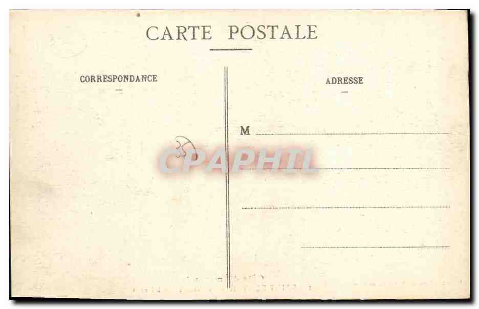 Saint-Servan - Un Coin des Corbières — Côte d'Émeraude — Collection Germain, T. Guérin, succ., St-Malo — Rückseite