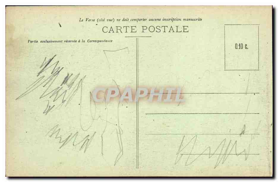 CPA Saint Suliac Le Pointe de Grinfollet Barque  — Verso