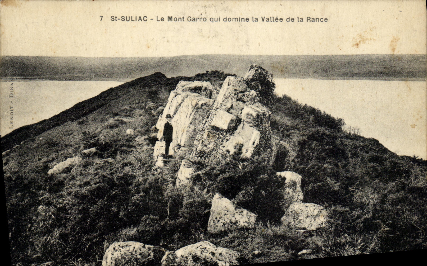 St-Suliac - Le Mont Garro qui domine la Vallée de la Rance — Lengoit - Dinaan, n°7