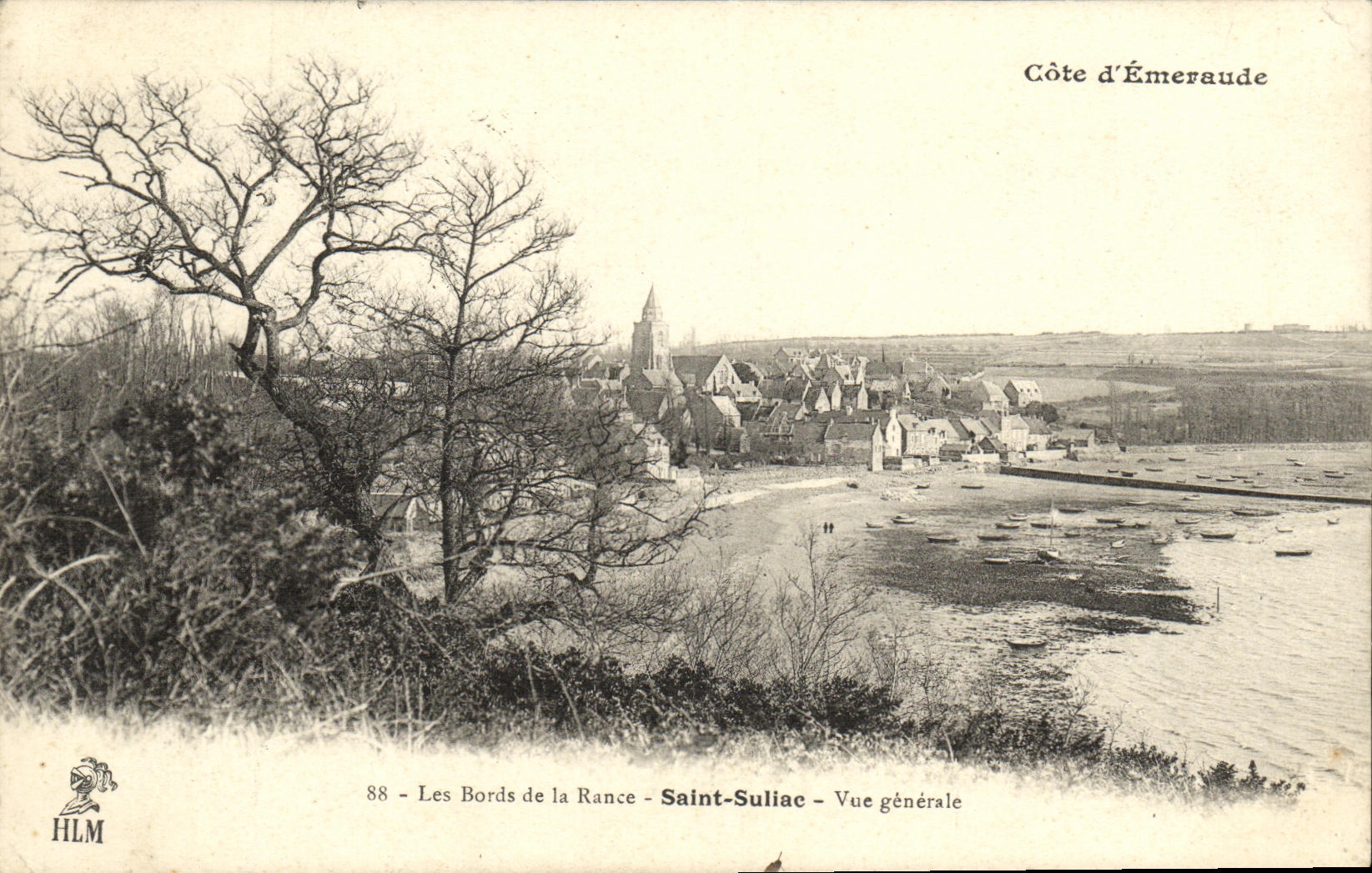 Saint-Suliac — Les Bords de la Rance — Vue générale — HLM, n°88