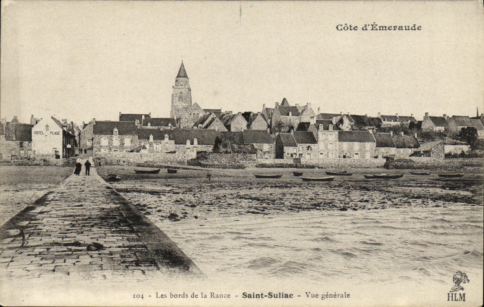 Saint-Suliac — Les bords de la Rance — Vue générale — HLM, n°104