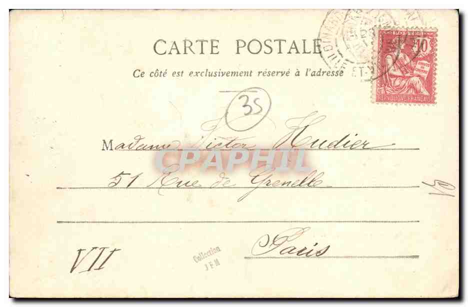CPA St Suliac Vue generale — Verso