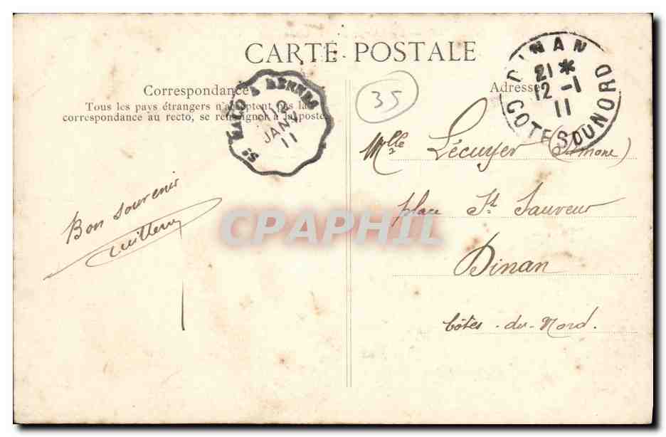 Saint-Suliac — La Vierge sur la Rance — Côte d’Émeraude — Reverso