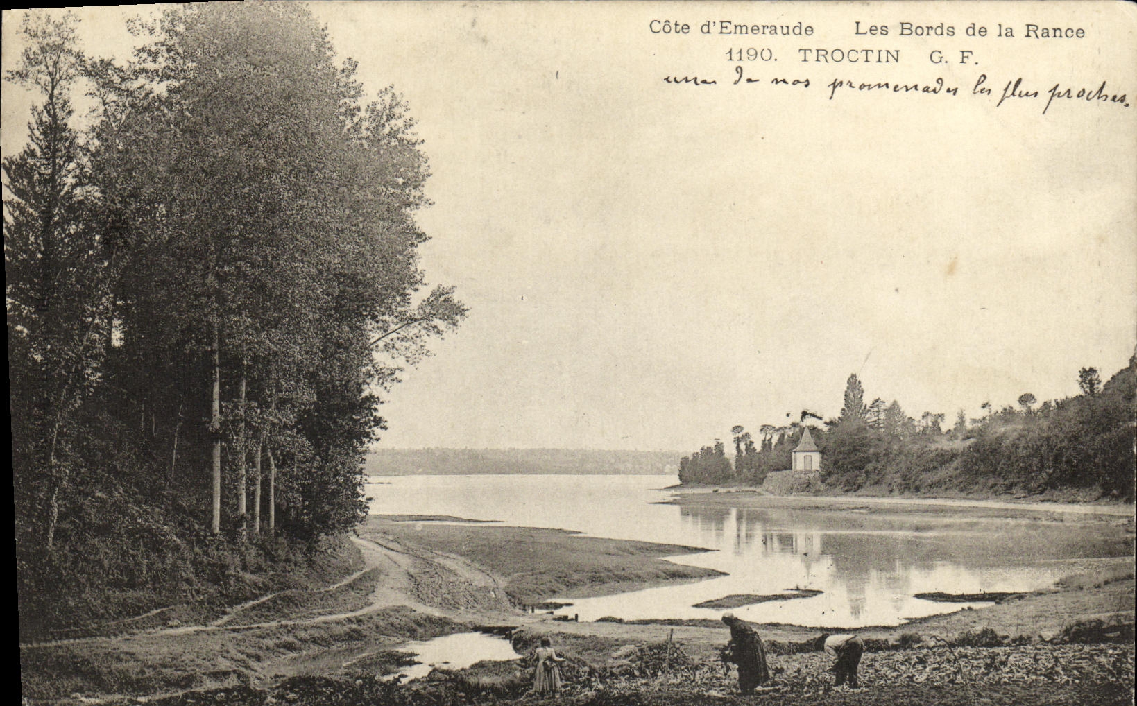 Côte d'Emeraude — Les Bords de la Rance — TROCTIN G.F. n°1190