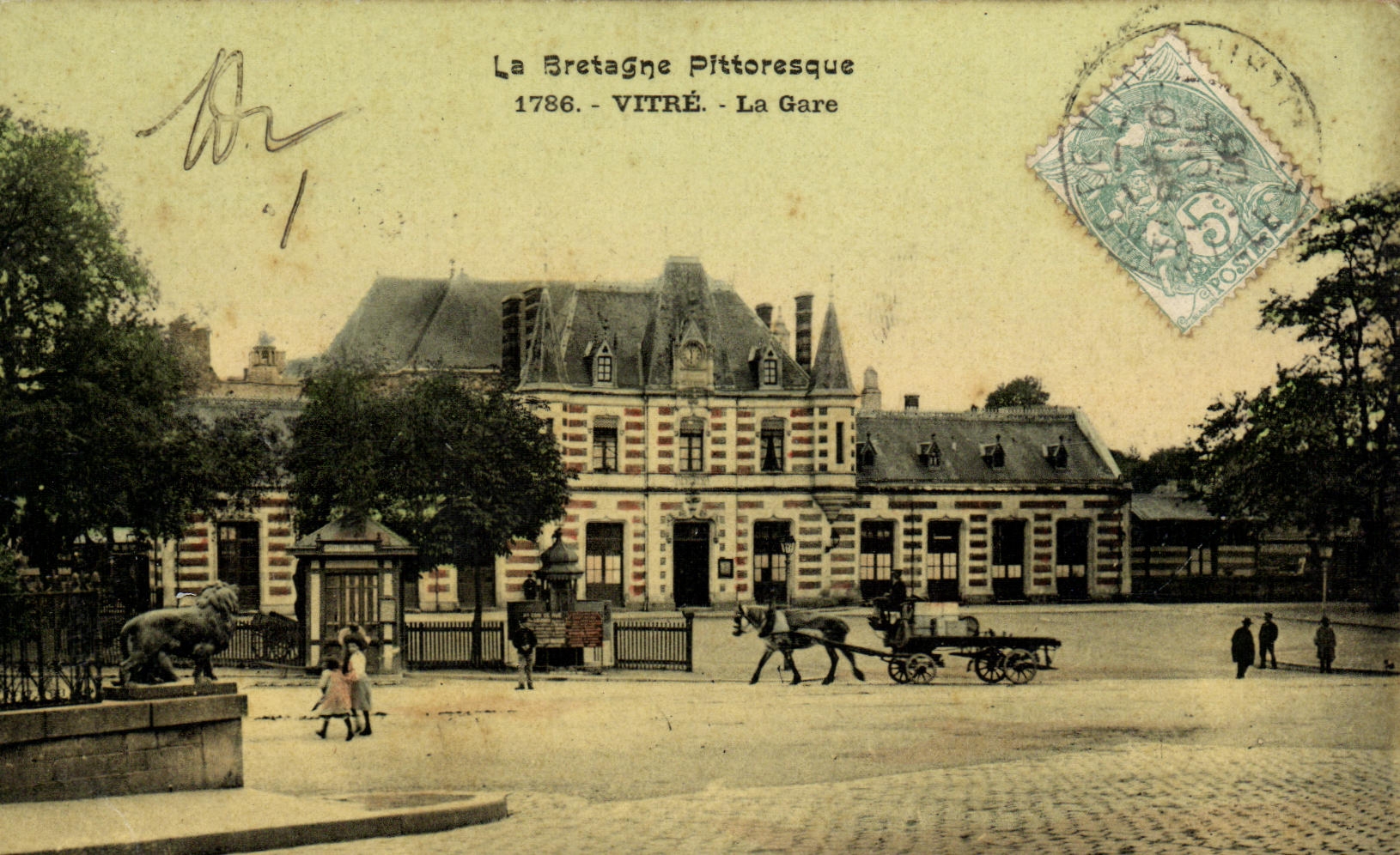 La Bretagne Pitttoresque — La Gare — Vitré