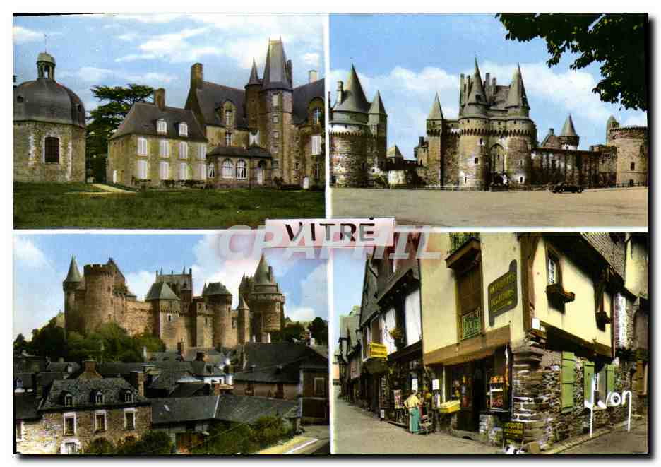 Vitré — Castle of the Rocks and Historic Streets — Éditions Jean-Jaurès